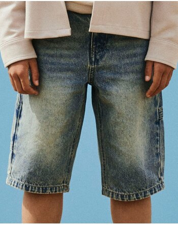 Name it Jeans-Shorts aus 100 % Baumwolle NKMRYAN - Vintage Medium Blue Denim