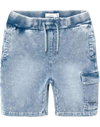 name it Jeans Shorts NKMRYAN JOGGER light blue denim