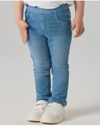 Name it Jeggings aus Sweat-Denim NMFSALLI - Medium Blue Denim