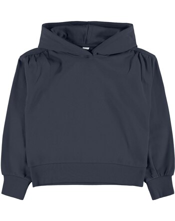Name it Kapuzen-Sweatshirt cropped NKFVINELLA - Dark Sapphire