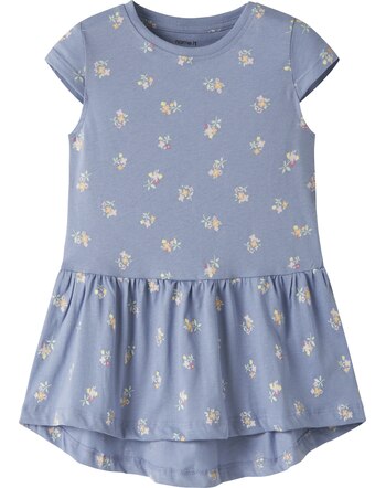 Name it Kleid aus 100 % Baumwolle mit Blumen NMFVIGGA - Purple Impression