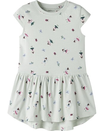 Name it Kleid aus 100 % Baumwolle mit Feen NMFVIGGA - Pale Aqua