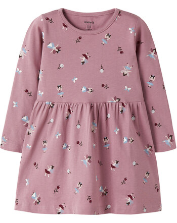 Name it Kleid aus 100 % Baumwolle mit Feen-Print NMFVILISA - Lilas