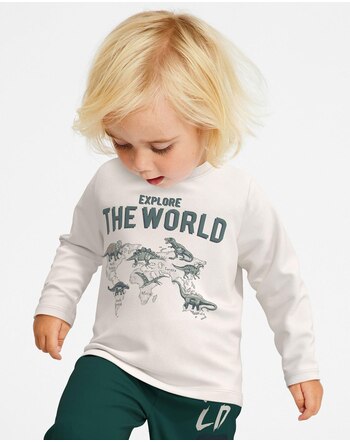 Name it Langarmshirt aus 100% Baumwolle NMMVICTOR - Jet Stream