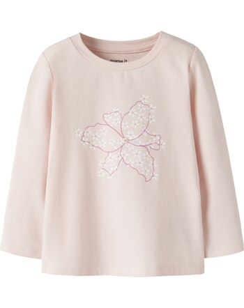 Name it Langarmshirt aus Bio-Baumwolle NMFFLORALA - Cradle Pink
