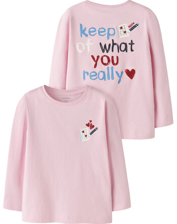 Name it Langarmshirt aus Bio-Baumwolle mit buntem Print NMFLINAS - Sweet Dreams