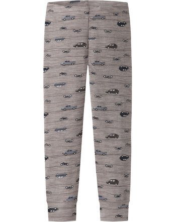 Name it Leggings aus 100 % Merinowolle mit Fahrzeugen NMMWANG NOOS - Satellite