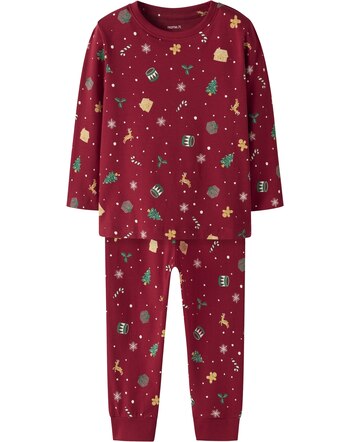 Name it Pijama aus Baumwolle NMNVISMAS - Jester Red