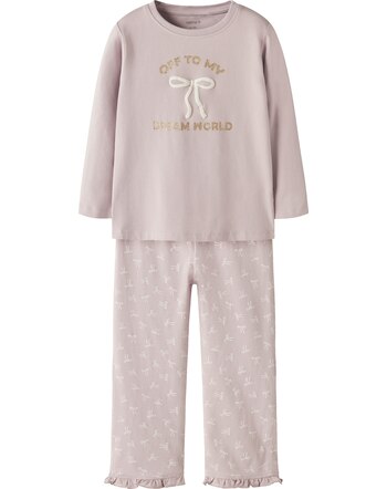Name it Pijama aus Bio-Baumwolle NMFRAGNA - Keepsake Lilac