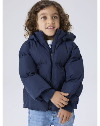 Name it Puffer-Jacke mit abnehmbarer Kapuze NMNMUSK - Navy Blazer