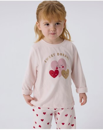 Name it Pyjama aus Bio-Baumwolle NMFRAGNA - Mauve Morn