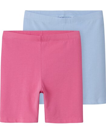 Name it Radlershorts im 2er-Pack aus Baumwolle NKFVIVIAN - Strawberry Moon