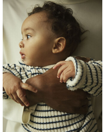 Name it Rippstrick-Pullover NBMOSTRIPE - Insignia Blue