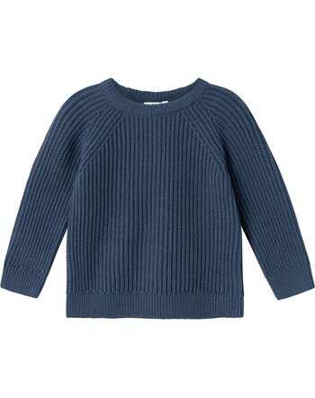 Name it Rippstrick-Pullover NMMVOLLY - Insignia Blue