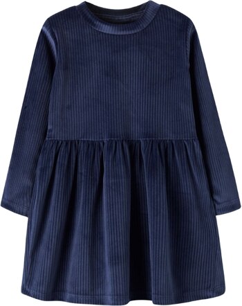 Name it Samt-Kleid NMFVELOA - Navy Blazer