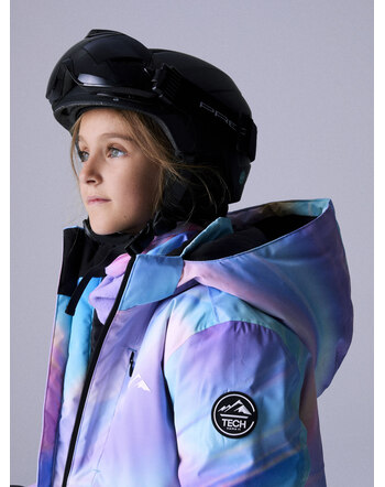 Name it Ski-Jacke mit abnehmbarer Kapuze NKNSLOPE - Milky Blue