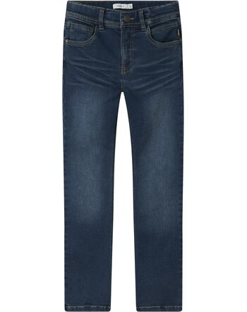 Name it Slim-Fit-Jeans aus Baumwolle NKMSILAS - Dark Blue Denim