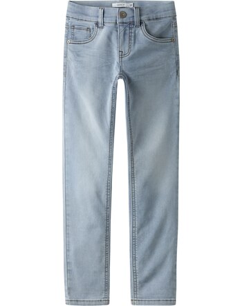 Name it Slim-Fit-Jeans aus Baumwolle NKMTHEO XSLIM - Bright Light Blue Denim