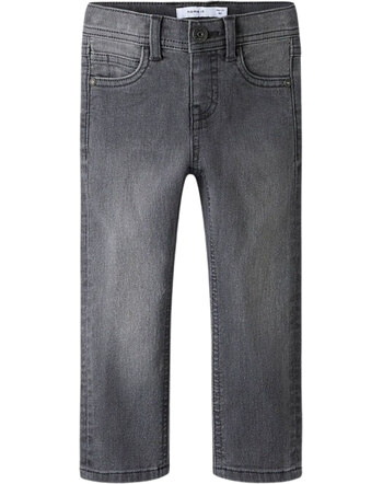 Name it Slim-Fit-Jeans aus Baumwolle NMMSILAS - Medium Grey Denim