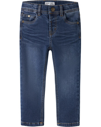 Name it Slim-Fit-Jeans mit Fleecefutter NMMSILAS - Dark Blue Denim