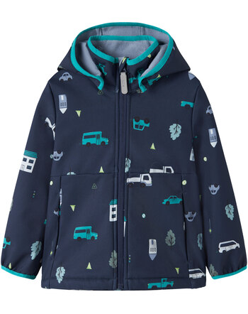 Name it Softshell-Jacke mit abnehmbarer Kapuze NMMMALTA - Naval Academy