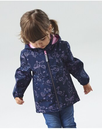 name it Softshell-Jacke Fleecefutter NMFMALTA - Dark Sapphire