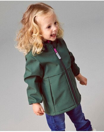 name it Softshell-Jacke Fleecefutter NMFMALTA - Trecking Green