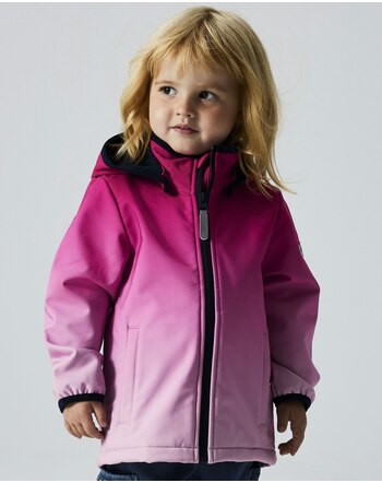 Name it Softshell-Jacke mit abnehmbarer Kapuze NMFMALTA - Pink Peacock