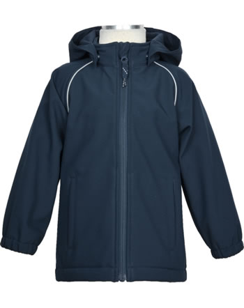 name it Softshell-Jacke m.Kapuze NMFALFA dress blues
