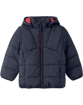 Name it Stepp-Jacke mit Kapuze NMMMEMPHIS - Dark Sapphire