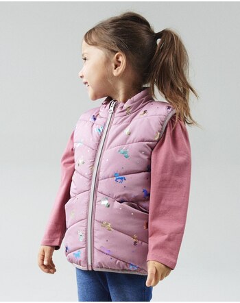 Name it Stepp-Weste NMFMYLANE - Nostalgia Rose