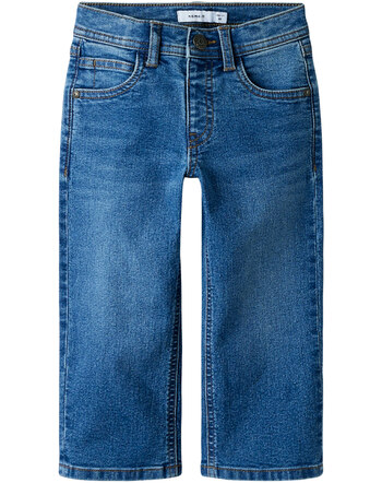 Name it Straight-Fit-Jeans aus Baumwolle NMMRYAN - Medium Blue Denim