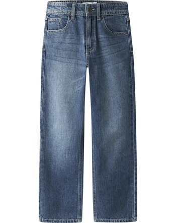 Name it Straight-Jeans NKMRYAN aus Baumwolle - Medium Blue Denim