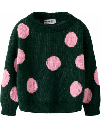 Name it Strick-Pullover mit Punkten NMFOLISA - Pine Grove