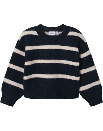 Name it Strick-Pullover mit Streifen NMFOLENSKA - Navy Blazer