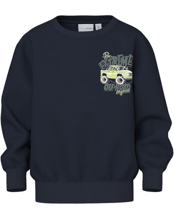Name it Sweatshirt aus 100% Baumwolle NMMVILDAR - Dark Sapphire