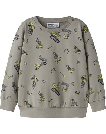Name it Sweatshirt aus 100 % Baumwolle NMMVILDAR - Vintage Khaki