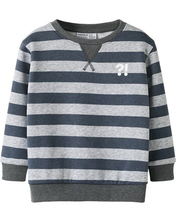 Name it Sweatshirt aus Baumwolle NMMOVILLO - Light Grey Melange