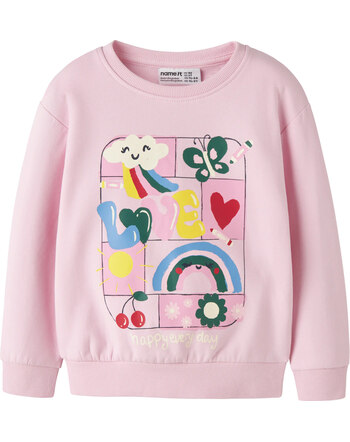 Name it Sweatshirt aus Bio-Baumwolle mit buntem Print NMFLUKA - Sweet Dreams