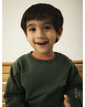 Name it Sweatshirt aus Bio-Baumwolle NMMNATE - Garden Topiary