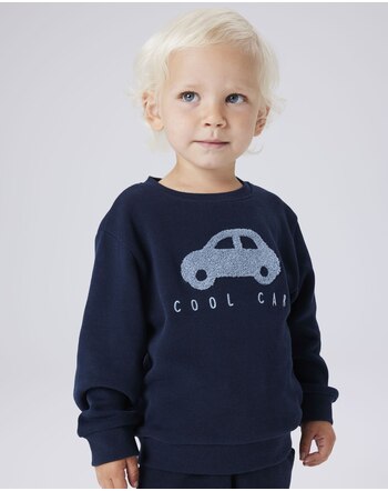 Name it Sweatshirt NMMOBEAR - Dark Sapphire