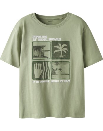 Name it T-Shirt aus 100 % Bio-Baumwolle NKMJOEL - Swamp