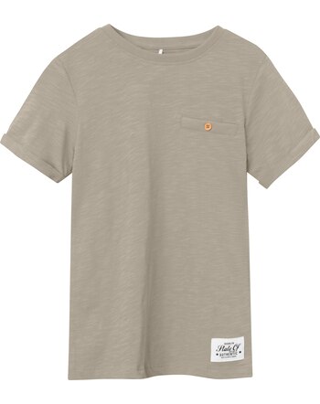 Name it T-Shirt aus 100% Baumwolle mit Brusttasche NKMVINCENT - Pure Cashmere