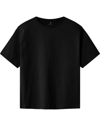 Name it T-Shirt aus 100% Baumwolle NKMVOBBO - Black