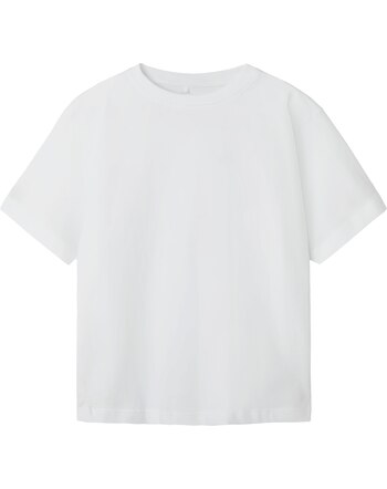 Name it T-Shirt aus 100% Baumwolle NKMVOBBO - Bright White