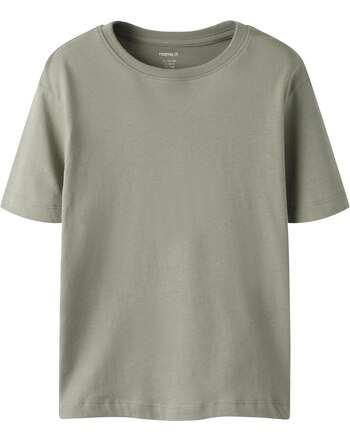 Name it T-Shirt aus 100% Baumwolle NKMVOBBO - Shadow