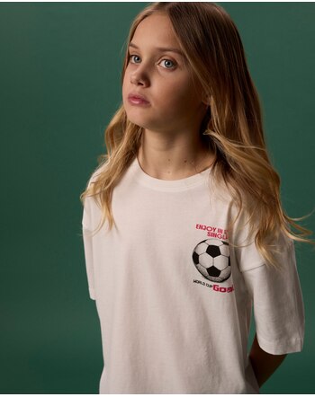 Name it T-Shirt aus 100 % Bio-Baumwolle NKFHANJA - Cloud Dancer