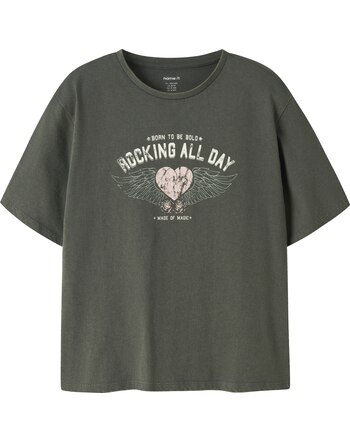 Name it T-Shirt aus 100 % Bio-Baumwolle NKFLONNA - Urban Chic