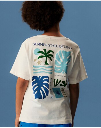 Name it T-Shirt aus 100 % Bio-Baumwolle NKMJOEL - Bright White