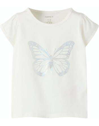 Name it T-Shirt aus Bio-Baumwolle NMFFIPASA - Cloud Dancer